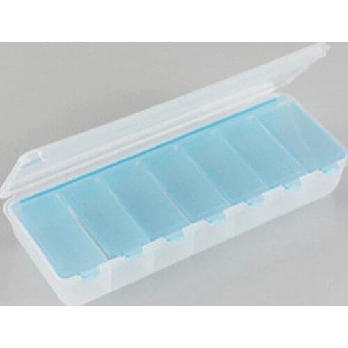 1PC Travel Pill Cases Portable 7-Day Medicine Box Tablet Storage Organizer Container Case Colorful Pill Cutter
