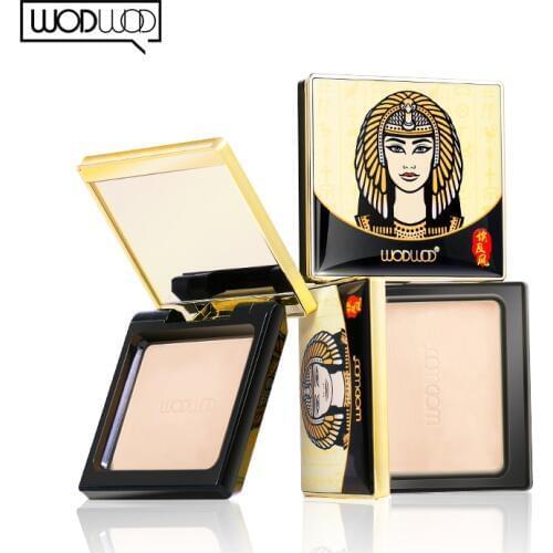 WODWOD Egyptian Pressed Powder Palette 3 Styles Oil Control Refresh Facial Baked Powder Waterproof Makeup Setting Powder TSLM1