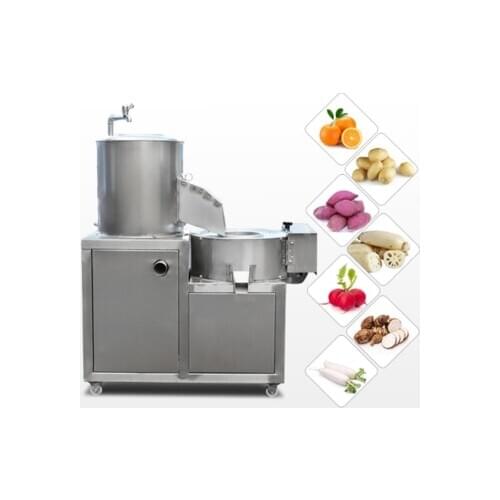 300 kg-600kg/H Electric Fries Potato Washing Peel Cutter Commercial Shred Slice Cutting Machine for Fruit And Vegetable