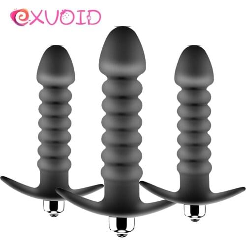 EXVOID promotion cheap anal plug screw thread butt stopper dildo woman butt pussy stimulate sex toy for women erotic fetish