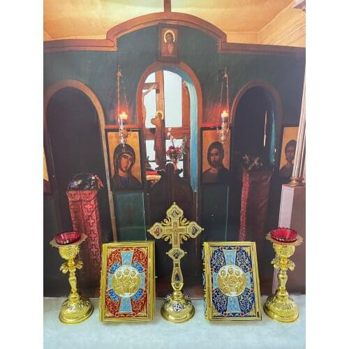 2021 Orthodox Wall Cross Crystal For Church Prayer Pectoral Orthodox Religious Ceremony Hand Hold Cross крестик православный