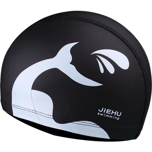 Summer Water Sports Adult Swimming Pool Used PU Coated Swimming Cap Swim Hat