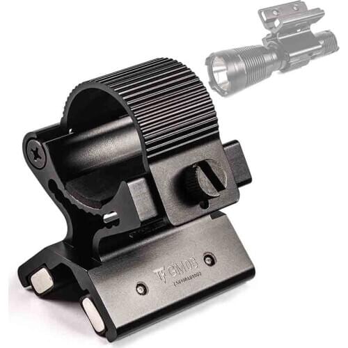 TrustFire GM03 Magnet Flashlight Mount Holder Universal Force Magnetic Gun Mount for Hunting Tactical Torch Lamp