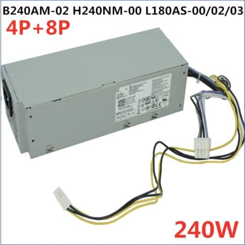 New PSU For Dell 3250 3252 3267 3268 3668 3669 3040 3046 3050 5040 7040 MT SFF Power Supply H240NM-00 L180AS-00/02/03