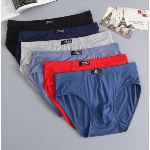 NURRASA Mens Bamboo Briefs