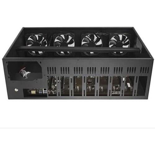Factory Wholesale Gpu Ethereum Computer Miner Usb 3.0 Gpuminingrig Server Case Mining Frame