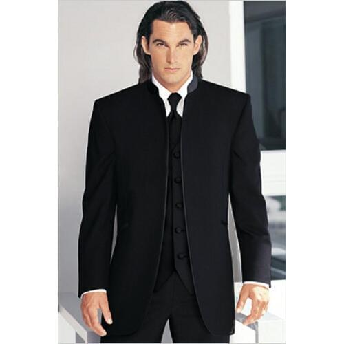 Jacket+Pants+Vest)2019 New Arrival Custom Slim Fit Groom Bestman Tuxedo Men Wedding Suits For Men Costume Homme Mariage terno