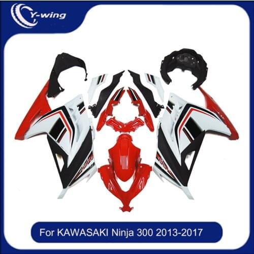 Suitable for Kawasaki NINJA300 Ninja 300 12-17 NINJA sticker fairing ABS plastic high-quality fairing 12 13 14 15 16 17