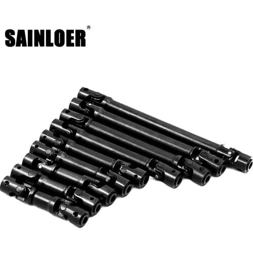 SAINLOER Metal Heavy-Duty Drive Shaft for 1/10 RC Crawler Car Axial SCX10 90046 AXI03007 TRAXXAS TRX-4 TRX-6 Redcat Gen8 D90 TF2