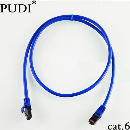 3M CCTV camera Network Internet Cable Ethernet Cables Flat CAT.6 UTP Modem Router RJ45 gold Connector Snagless Patch LAN cable
