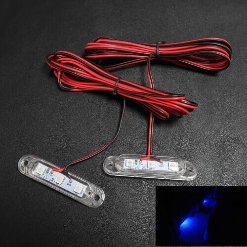 LED Foot Light Seat Ambient Lamp For Toyota Land Cruiser LC200 Prado FJ150 Highlander RAV4 Fortuner Hilux For Nissan Patrol