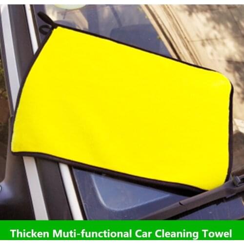 Thick Plush Car Polishing Wash Towels Super Quality Soft Microfiber Washing Drying Towel Car Cleaning Cloth Auto Care Accessorie