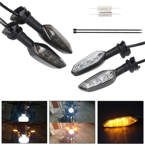 Motorcycle LED Turn Signal Indicator For YAMAHA YZF-R125 YZF-R15 2009-2020 XSR900 XSR700 16-20 T-MAX 530 DX SX 17-20