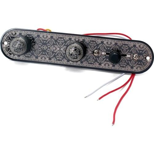3 Way Wired Loaded Prewired Control Plate Harness Knobs for TL Tele Telecaster Guitar Parts