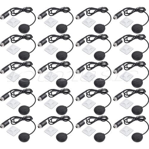 Acoustic Guitar Pickup Piezo Transducer Jack For Guitar Violin Ukulele Mandolin Parts 20 Pcs