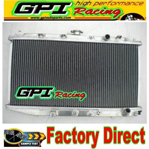 ALUMINUM RADIATOR 1988-1991 for Honda Civic & CRX 1988 - 1991 1.5 1.6 L4 MANUAL 89