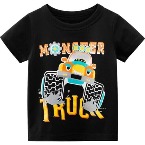 Bambino New Year 2021 Tshirt for Boys Cartoon Summer Children Tops 2-9Years Little Kids Clothing Baby Costume Pure Cotton Shirt