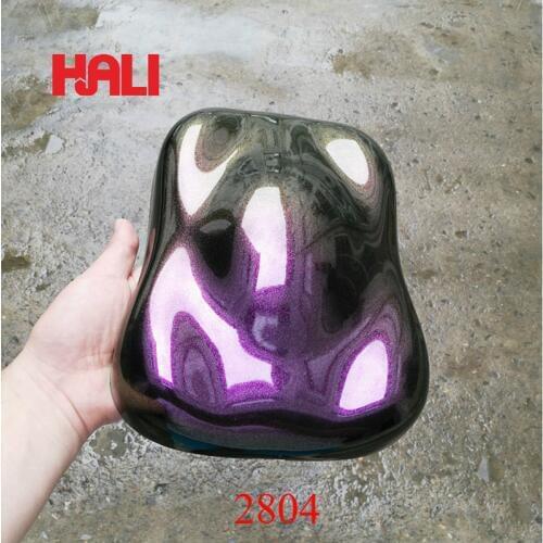 Color travel pigment auto paint pigment,1lot=10gram 2804 sparkle gold/red effect,free shipping