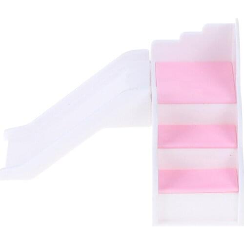 1Pc Slide Amusement Park for Doll Furniture Kindergarten Slide Swing Play House DIY Toy Doll Accessories