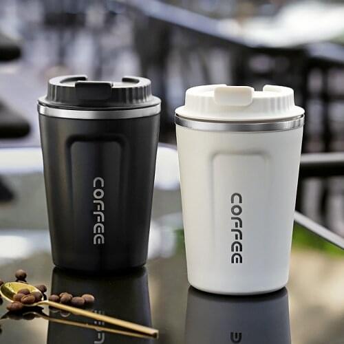 380/510ML Vacuum Flask Handy Cup Coffee Drinkware for Stainless Steel Cup Portable Car Creative Outdoor Thermal Mug Water Bottle