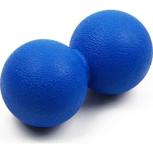 13*6cm TPR Peanut Massage Ball Fitness Double Lacrosse Ball Relieve Pain Tension Relax Muscles Therapy Myofascial