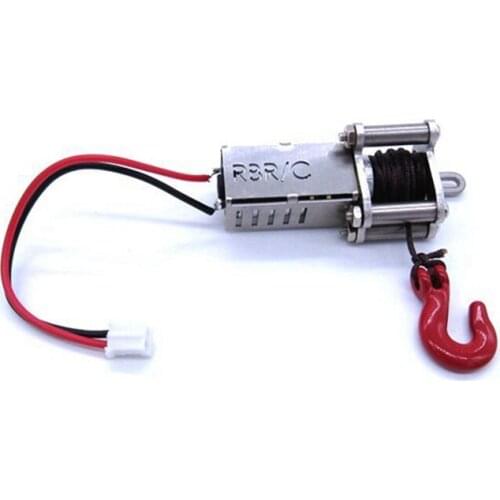 Metal Automatic Simulated Winch for WPL B14 B24 B16 B36 C14 C24 C34 MN D90 D99 MN99S RC Car