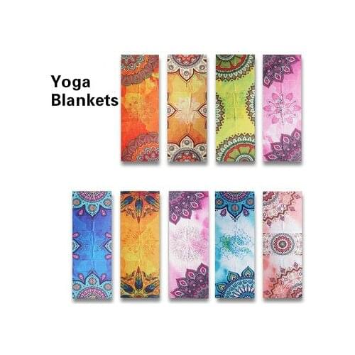 Yoga Blankets Portable Travel Yoga Towel Gymnastic Sport Health Lose Weight Fitness Exercise Yoga Mat Anti-slip Pad Sports