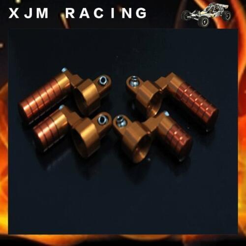 Alloy Front & Rear Absorber Shock Cap (x 4pcs/set) for 1/5 HPI ROFUN ROVAN KM Baja 5b/5t/5sc RC CAR PARTS