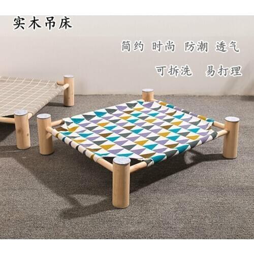 Cat litter kennel summer cat bed four seasons universal removable and washable cat hammock off the ground