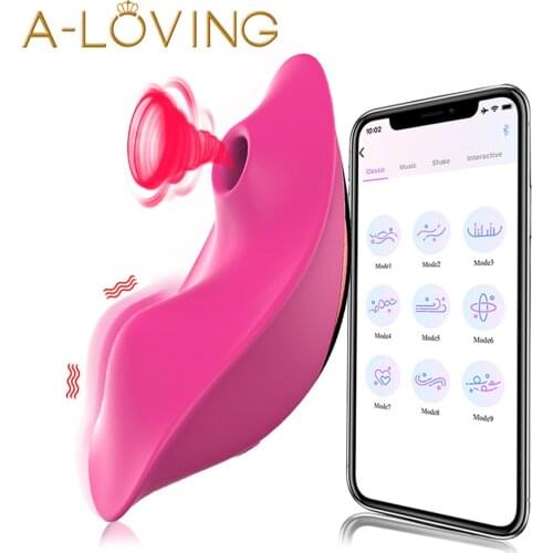 Sex Toys Bluetooth Clitoris Sucking Vibrator for Women Wireless APP Remote Control Vibrator Wear Vibrating Panties Toys for Coup