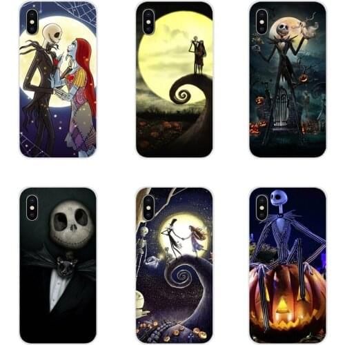 Silicone Cases Cover For Xiaomi Mi4 Mi5 Mi5S Mi6 Mi A1 A2 5X 6X 8 9 Lite SE Pro Mi Max Mix 2 3 2S The Nightmare Before Christmas