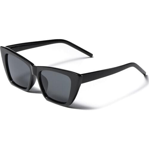 Veshion Female Retro Sun Glasses Cat Eye Ladies Uv400 Spring Summer Green Black Sunglasses for Women 2021 Dropshipping Cheap