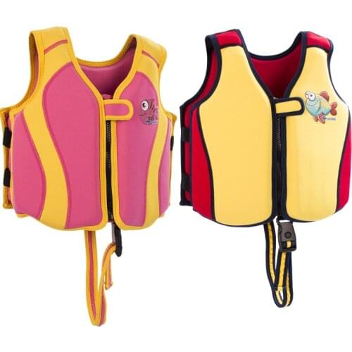 Kid Adjustable Life Jackets Boys Girls Water Sports Life Vest Children Comfortable Swimming Swimwear Children Cartoon Shark Vest