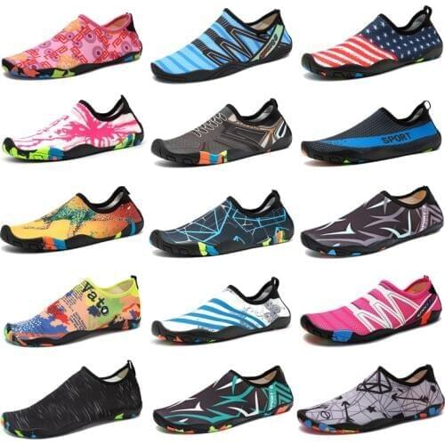 Outdoor Unisex Lovers Beach Summer Outdoor Shoes Woman Trekking Upstream Shoes Men Walking Water Quick Drying Sneaker Shoes