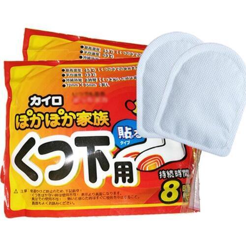 Winter Body Warmer Stick Lasting Keep Hand Feet Shoulder Foot Warm Paste Pads Relieve Dysmenorrhea Heated Patch Wraps