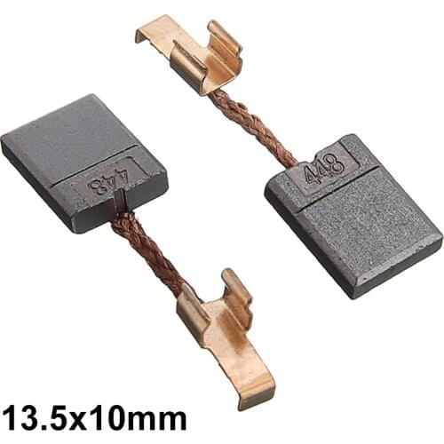 1 Pair Carbon Brushes Power Tool 13.5*3*10mm For CB440 CB448 Replacement