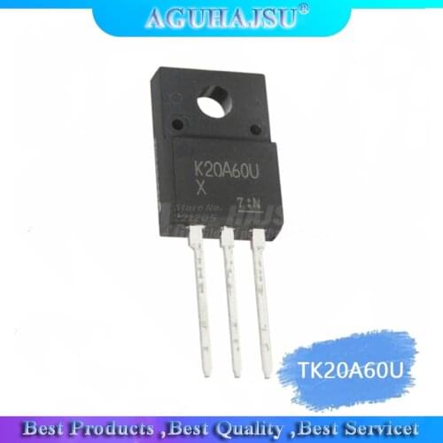 10pcs/lot TK20A60U K20A60U TO-220F
