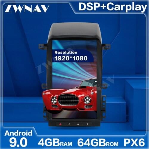 Tesla Style Screen Android 9.0 Car Multimedia Player For Chevrolet Captiva 2008-2012 GPS Navigation Audio Radio Stereo Head Unit