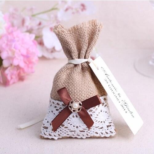 Free Shipping 9x15cm Its a Boy! Linen Cotton Sack Bag Favor Gifts Candy Box Candy Bag Baby Shower Favor Gift Pouch Bags