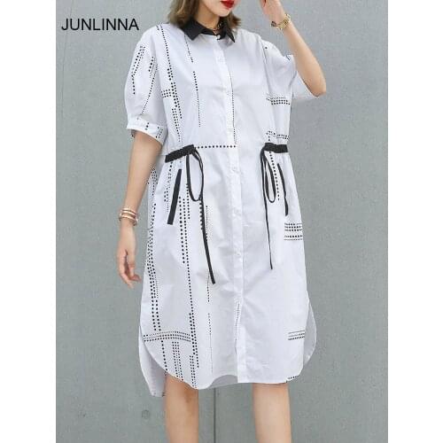 JUNLINNA Summer Polka Dot Dresses