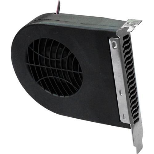 Newest ESLOTH Desktop Computer Chassis Turbo Exhaust Fan Graphics Card Auxiliary Cooling Fan PCI Baffle Graphics Fans Components