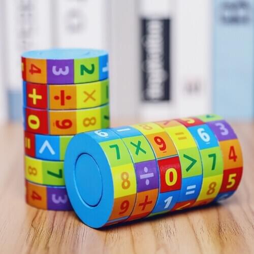 Montessori Educational Wooden Math Toys Children Early Learning Materials Kids Number Counting Intelligence Development Teaching