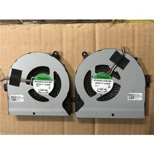 CPU GPU COOLING Fan For Asus GL502 GL502VM GL502VML FX60 FX60VM fan EF75070S1-C530-S9A EF75070S1-C481-S9A
