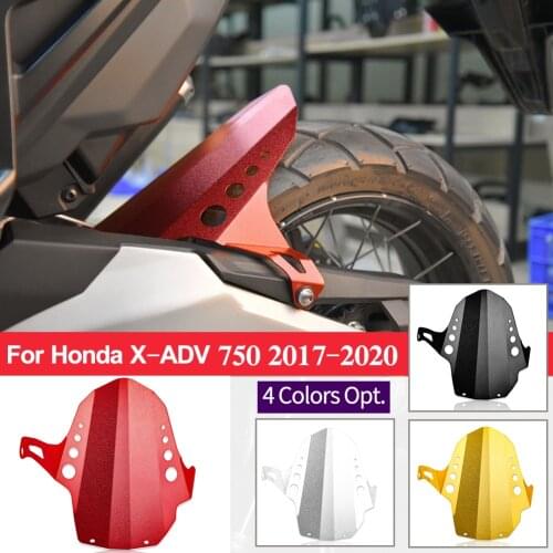 XADV 750 Motorcycle Rear Wheel Tire Mudguard Hugger Fender Guard Cover Slab for Honda X-ADV 750 X ADV 750 2017 2018 2019 Black