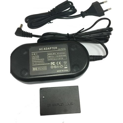 ACK-E12 Power Adapter charger CA-PS700+DR-E12 DC Coupler LP-E12 dummy battery for Canon EOS-M EOS-M2 EOS-M10 EOS M M2 M10 Camera