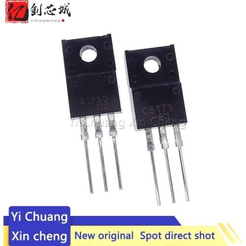 10PCS ( 5PCS 2SA1930 + 5PCS 2SC5171 ) A1930 TO-220 C5171 TO220 Original and new