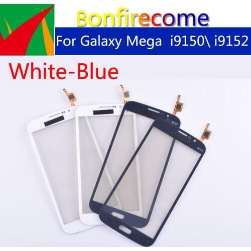 10pcs\lot For Samsung Galaxy Mega i9150 i9152 GT-i9150 GT-i9152 Touch Screen Panel Sensor Digitizer Front Glass Lens Touchscreen