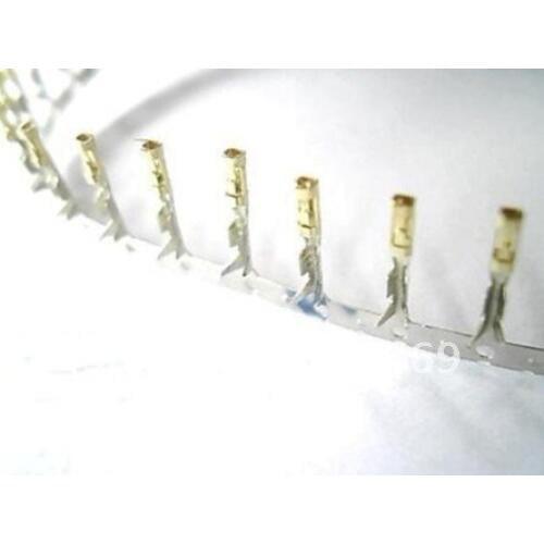 100pcs Female Pin Dupont Connector Gold Plated 2.54mm