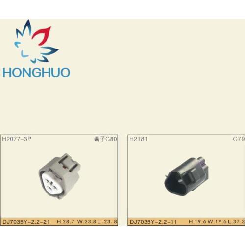 3 Pin Female Male Sumitomo 6189-0179 / 11016 Connector for Toyota Camry Corolla Honda Accord Fit Civic Ignition Coil Plug