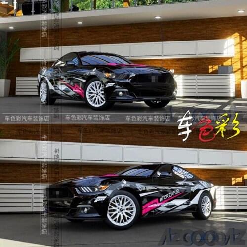 Car stickers FOR Ford Mustang GT modified body personalized custom fashion sports decals